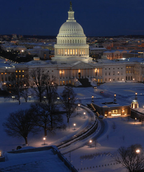 the capital building in Washington DC